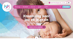 Desktop Screenshot of isiskraamzorg.nl