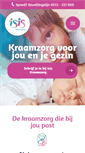 Mobile Screenshot of isiskraamzorg.nl